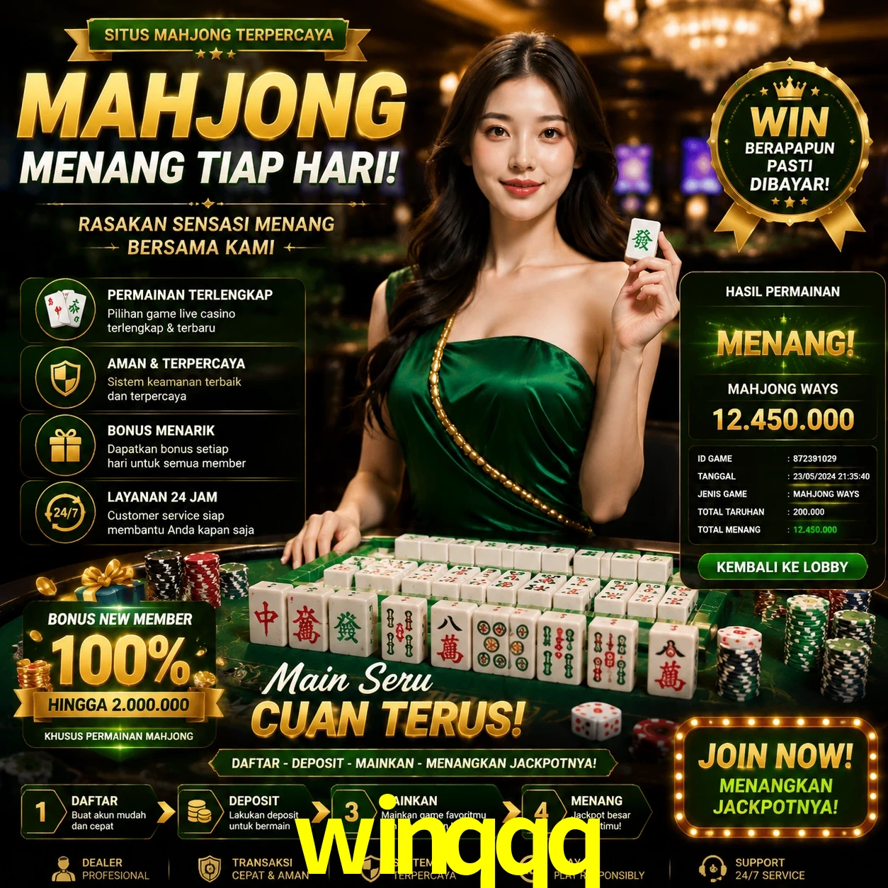 Cashback VIP winqqq - reembolso semanal